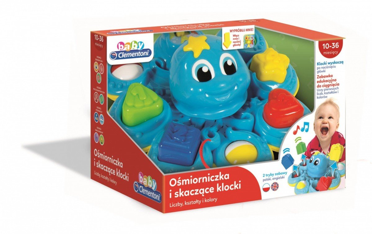 Clementoni, sorter Ośmiorniczka, 50121