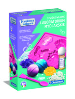 Clementoni, zabawka edukacyjna Laboratorium mydlarskie