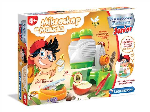 Clementoni, zabawka edukacyjna Mikroskop dla malucha