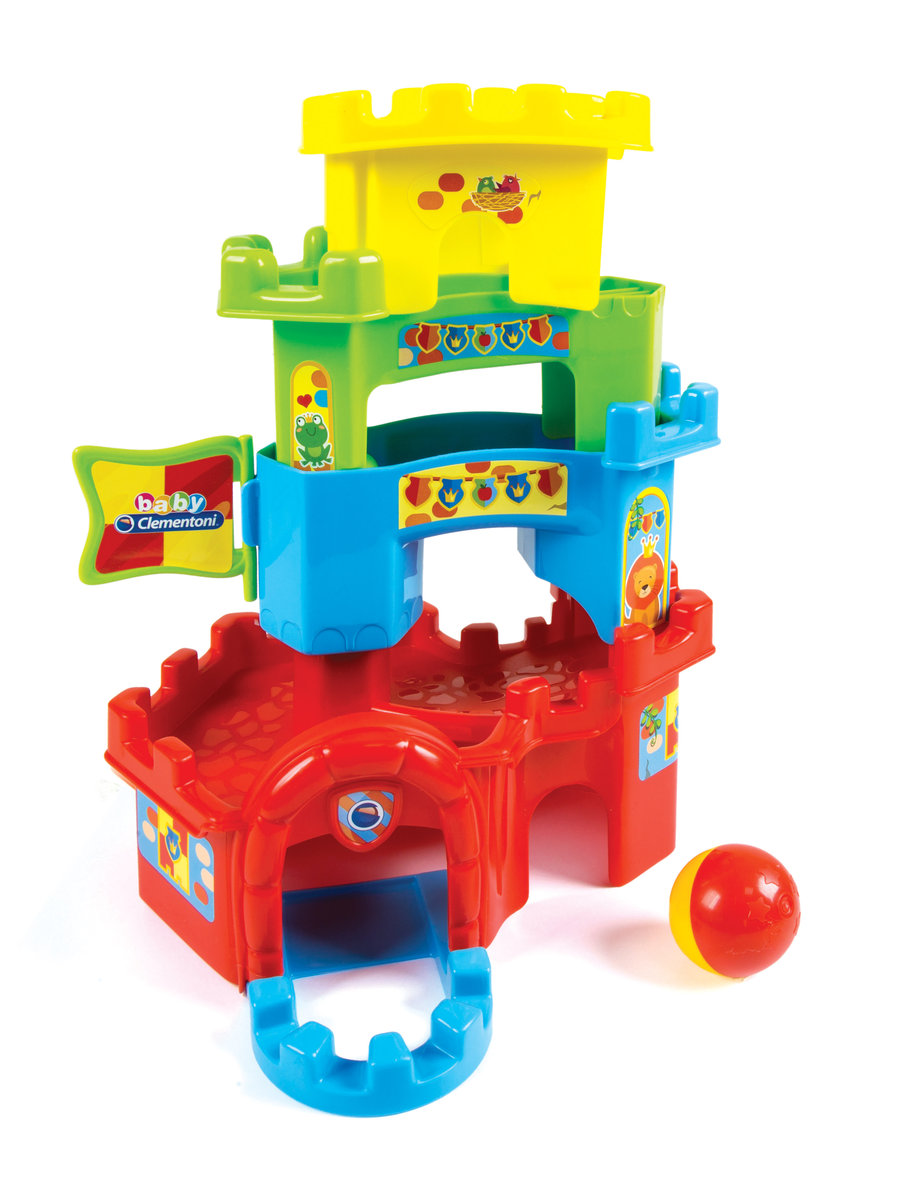 Clementoni, zabawka edukacyjna Wieża z kuleczkami-Zdjęcie-0
