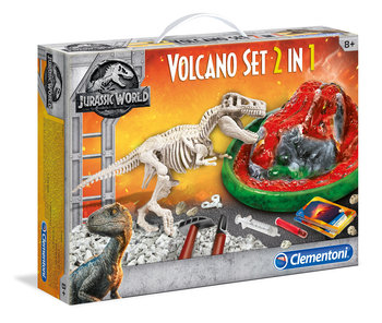 Clementoni, zabawka edukacyjna Wulkany i T-Rex - Clementoni