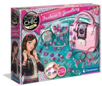 CLEMENTONI Zestaw Do Tworzenia Bransoletki BIŻUTERIA TOREBKA CRAZY CHIC Crazy Chic