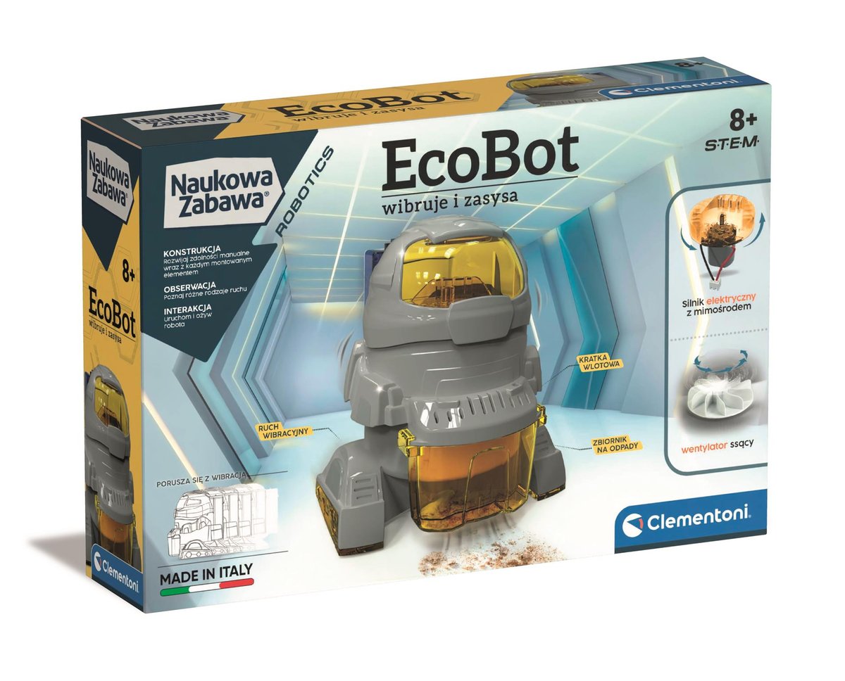 Clementoni Clementoni, zestaw Ecobot, 50061