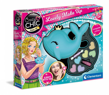 Clementoni, zestaw kreatywny Crazy Chic Mini Kosmetyczka Delfinek (GXP-768402) - Clementoni