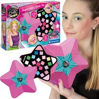 Clementoni, zestaw kreatywny do Makijażu Crazy Chic Super Star Make Up Clementoni