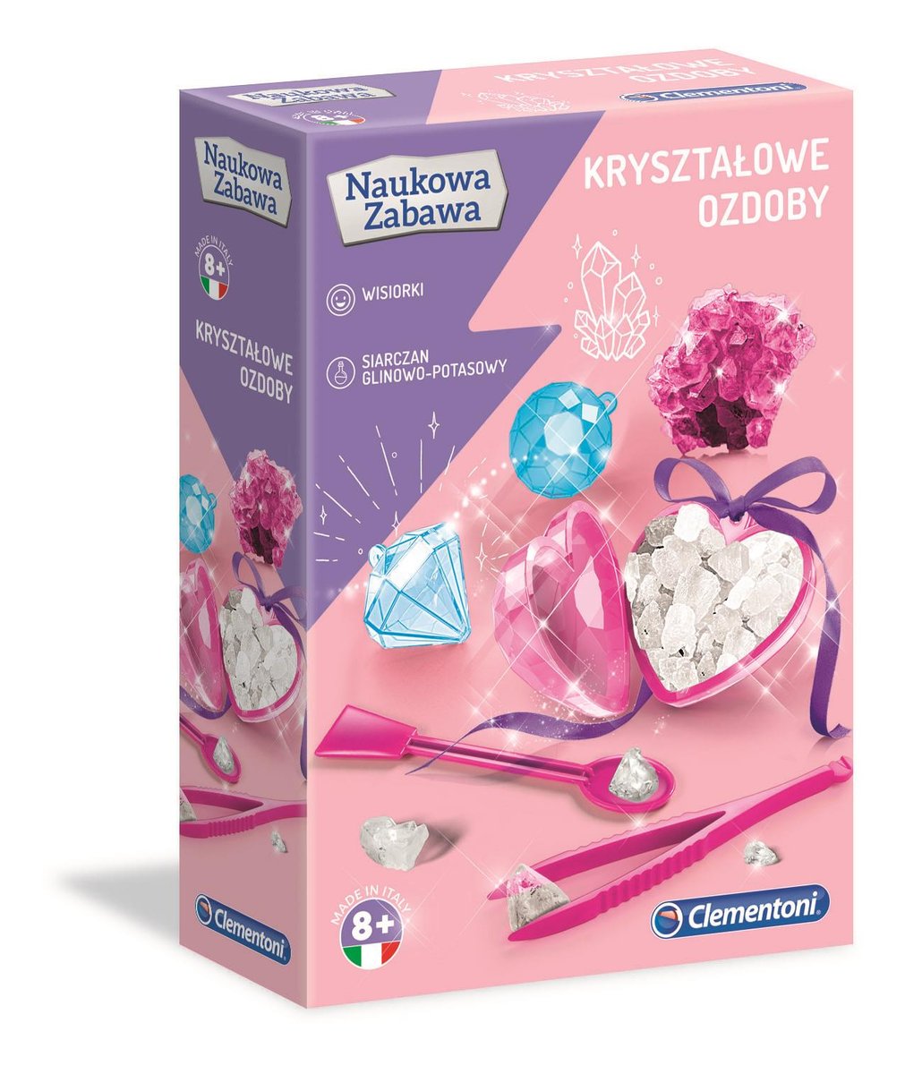 Clementoni, zestwa Kryształowe ozdoby, 50070