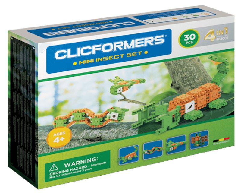 Zdjęcia - Klocki Clicformers ,  konstrukcyjne Insekty, 4w1 