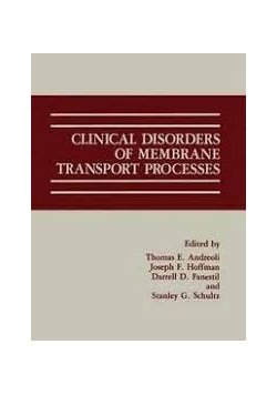 Clinical Disorders of Membrane Transport Processes - | Książka w Empik