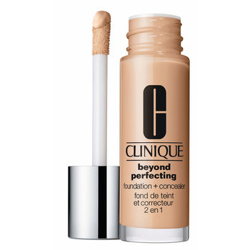 Clinique, Beyond Perfecting, silnie kryjący podkład i korektor w jednym 06 Ivory, 30 ml - Clinique