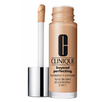 Clinique, Beyond Perfecting, silnie kryjący podkład i korektor w jednym 07 Cream Chamois, 30 ml - Clinique