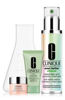 Clinique Even Better Clinical Radical Dark Spot 50ml+ 7 day Scrub 30ml.+All About Eyes - Clinique
