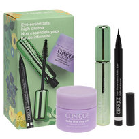 Clinique Set (Mascara High Impact Hi-Fi 10Ml + Liquid Liner 0,34G + Take The Day Off Cleansing Balm 15Ml)