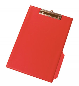 clipboard q-connect deska, z klipsem, pvc, a4 czerwony - Q-CONNECT