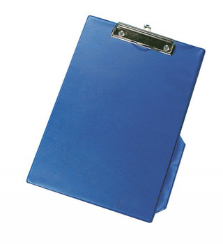clipboard q-connect deska, z klipsem, pvc, a4 niebieski - Q-CONNECT