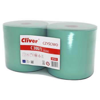 Cliver Wytrzymałe, ekologiczne czyściwo o dobrej absorbcji płynów 6 rolek - Cliver