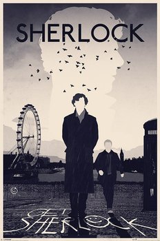 Close, Plakat, CLOSE, Sherlock - Londyn, 61x91,5 cm - Close