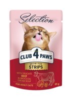 Club 4 Paws Selection Wołowina W Kremowym Sosie 85g