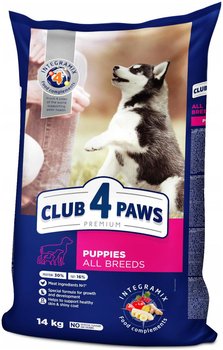 CLUB 4 PAWS sucha karma dla szczeniąt - kurczak 14 kg - Club 4 Paws