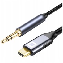 CO2 KABEL USB-C AUX ADAPTER PRZEJŚCIÓWKA MINI JACK 3,5 DO SAMSUNG DAC 1M Co2