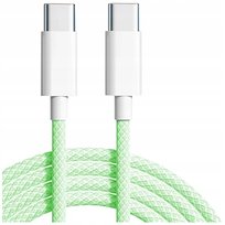 CO2 ŁADOWARKA KABEL USB-C SZYBKIE ŁADOWANIE USB TYP C DO IPHONE 15 1M ZIELONY