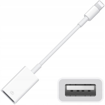 CO2 PRZEJŚCIÓWKA ADAPTER USB OTG USB-A KABEL PENDRIVE DO LIGHTNING IPHONE IPAD - Co2