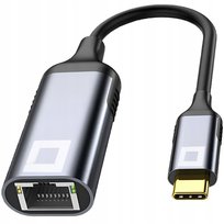 Co2 Przejściówka Usb-C Ethernet Adapter Karta Sieciowa Lan Gigabit Rj45 2500 Mb