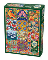 Cobble Hill, Puzzle, Dwanaście dni Świąt Bożego Narodzenia, 1000 el. Cobble Hill