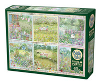 Cobble Hill, Puzzle, Pola kwiatów, 1000 el. Cobble Hill