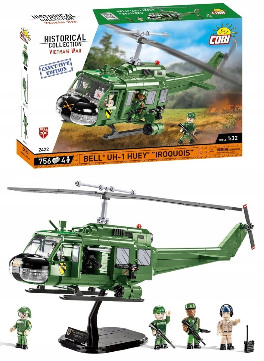 Cobi 2422 Śmigłowiec Uh-1 Huey Iroquois Executive - COBI | Sklep EMPIK.COM