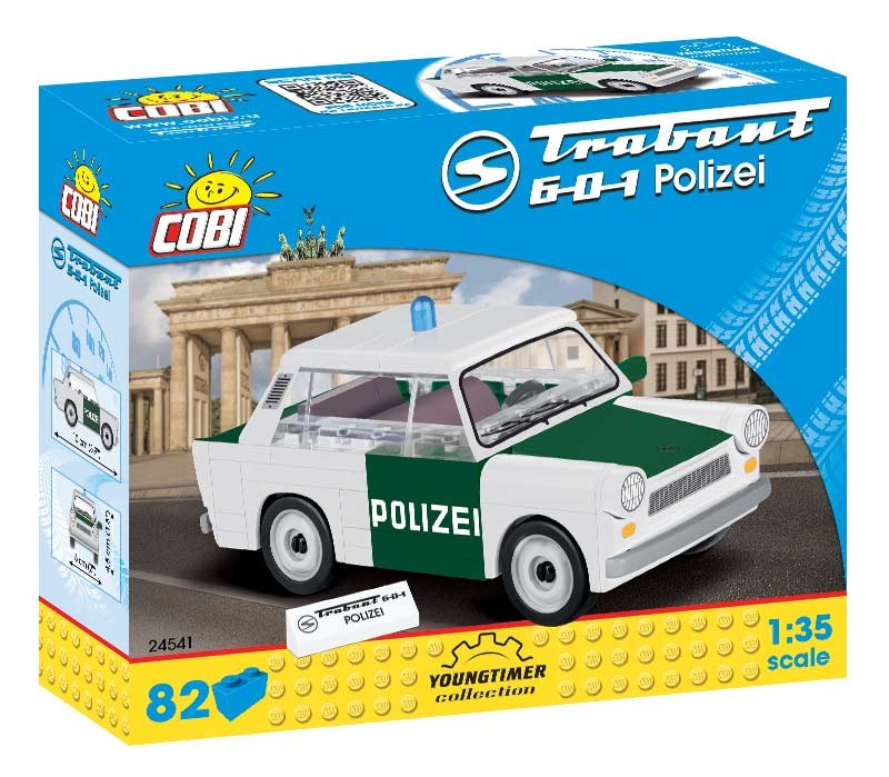 COBI, Cars, Trabant 601 Polizei, 24541