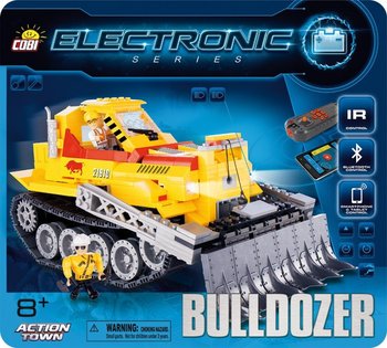 Cobi Electronic, model do składania, Buldożer z bluetooth, COBI-21910 - COBI