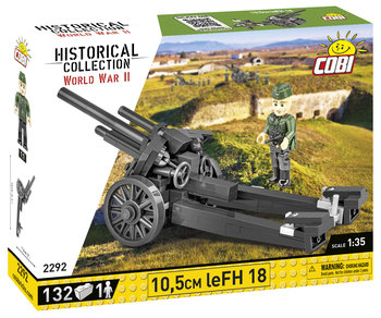 Cobi, HC WWII Haubica 10,5CM LEFH18, .2292  - COBI