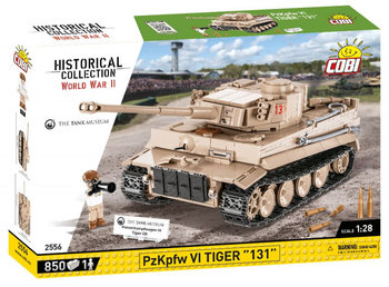 COBI, Historical Collection WW II, Czołg PZKPFW VI TIGER 131, 2556 - COBI