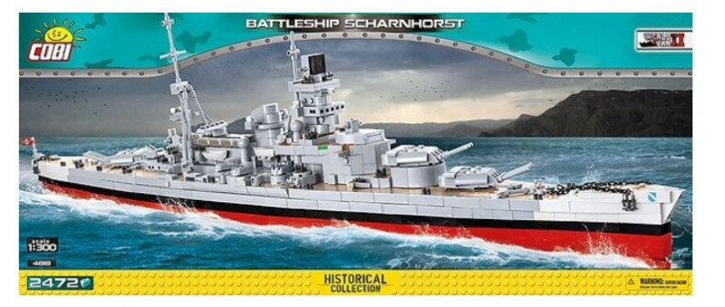 Фото - Конструктор COBI, Klocki Battleship Scharnhorst