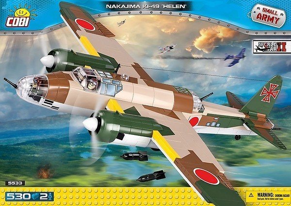 Cobi, klocki, Bombowiec NAKAJIMA 5533