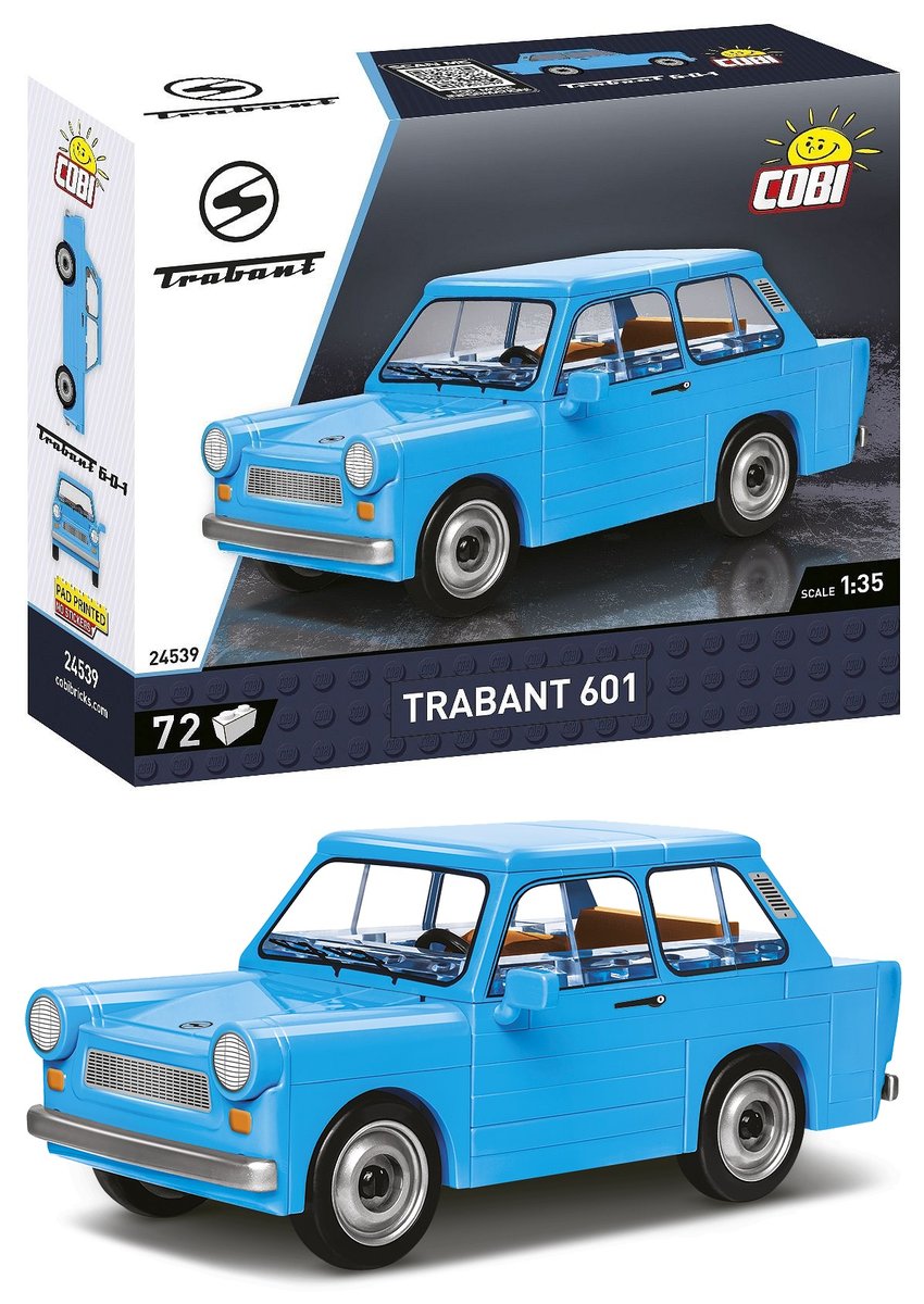 Cobi, klocki Cars, Trabant 601, COBI-24539