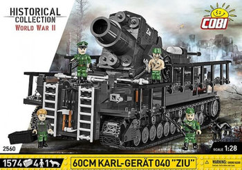 COBI, klocki Historical Collection WWII, Karl - Gerat T 040 "ZIU", 2560 - COBI