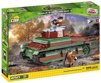 Cobi, klocki konstrukcyjne Somua S-35 , 2493 - COBI