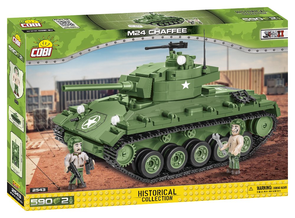 Cobi, klocki, M24 Chaffee, 2543