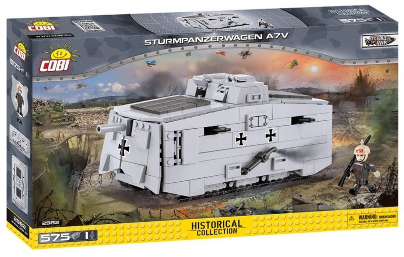 Cobi, klocki Mała Armia Sturmpanzerwagen A7V 575, COBI-2982