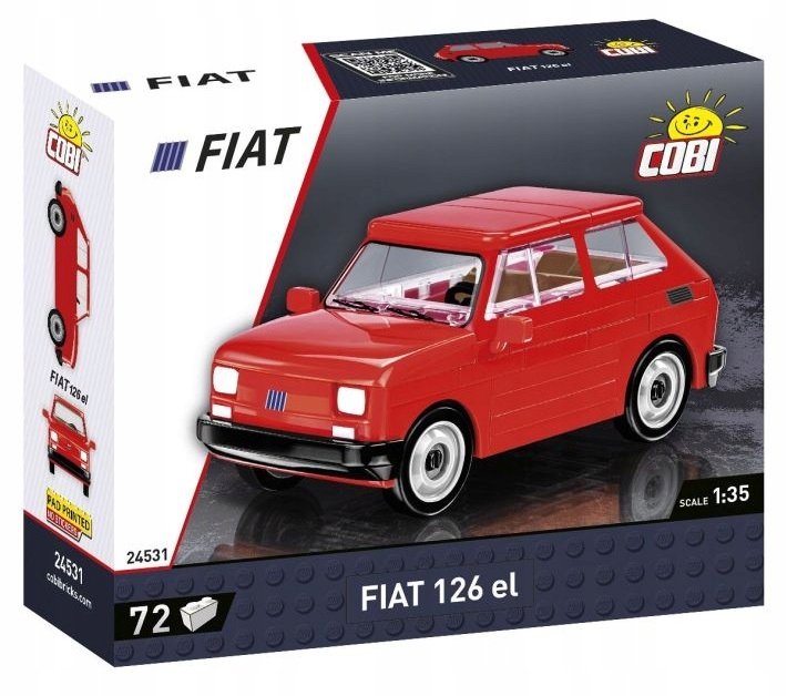 Cobi, klocki Youngtimer Collection Fiat 126p, COBI-24531