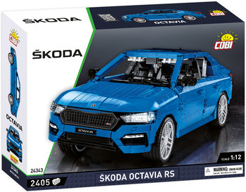 COBI, samochód SKODA OCTAVIA IV RS, skala 1:12, 24343 - COBI