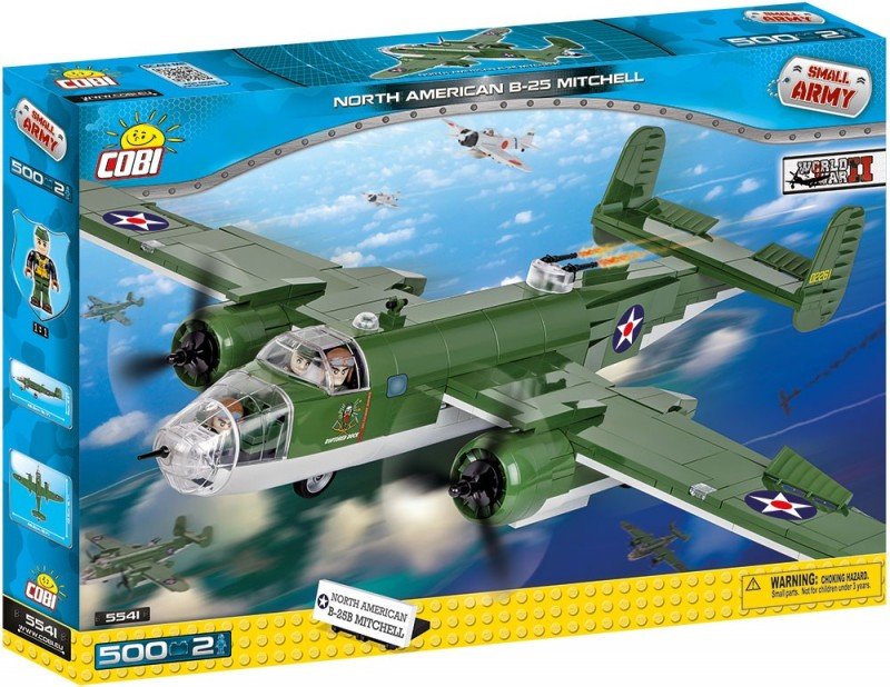 Cobi Samoloty Ww2 Klocki Konstrukcyjne Model B 25 Mitchell Cobi