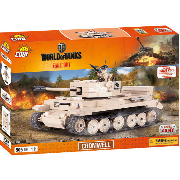 Cobi Small Army, klocki WOT Cromwell 505 KL, COBI-3002