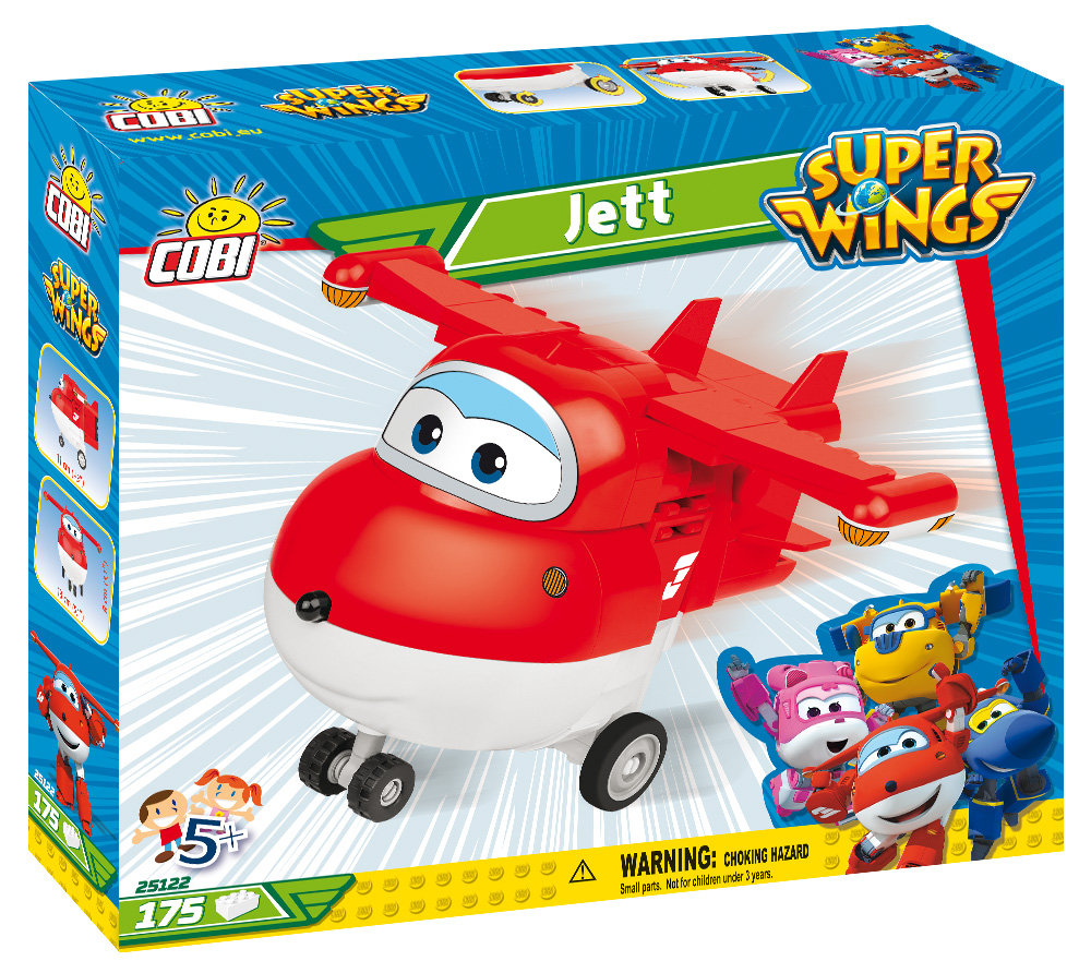 Cobi Super Wings, klocki Jett, COBI-25122