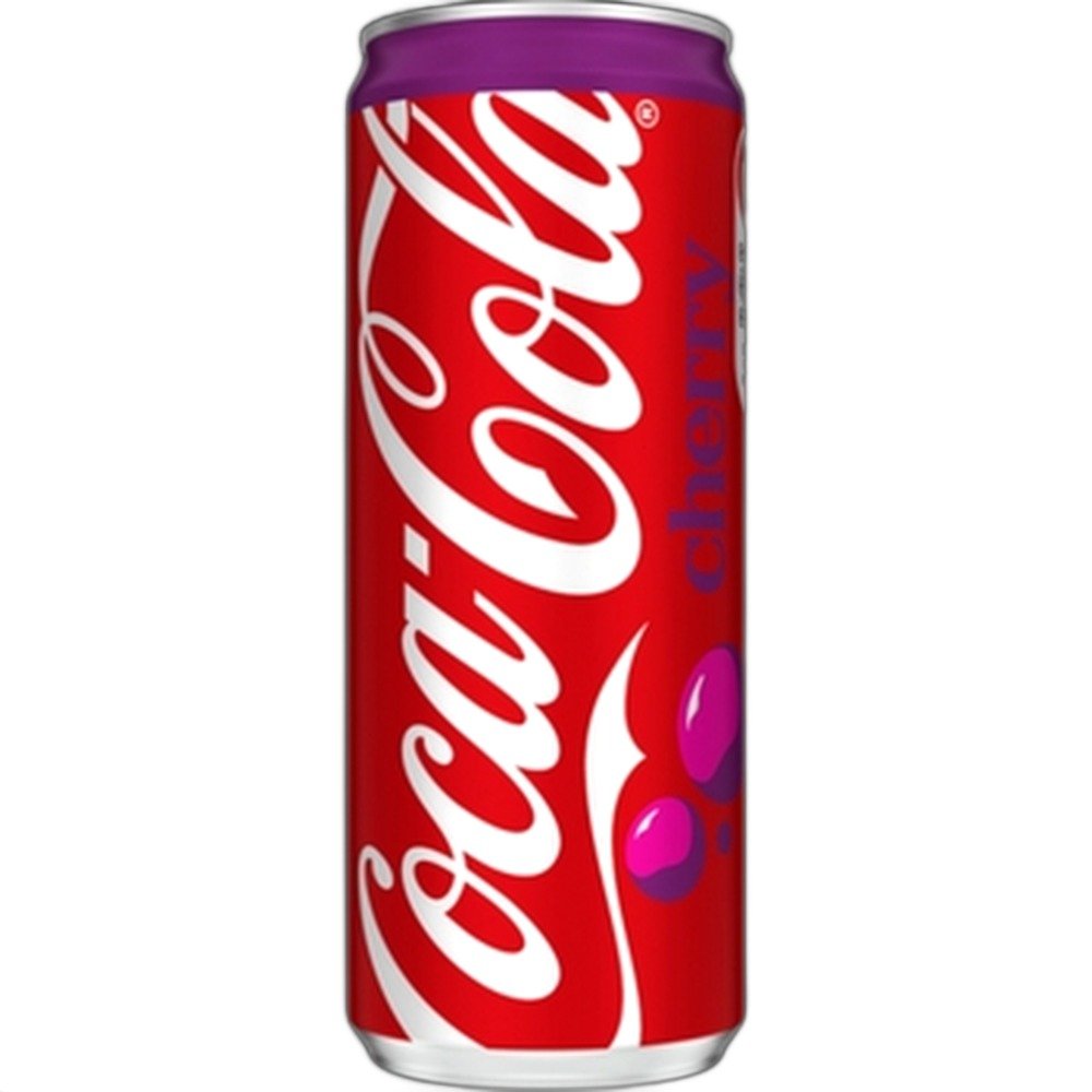 Coca-Cola Cherry napój gazowany o smaku wiśniowym 330 ml - Inna marka ...