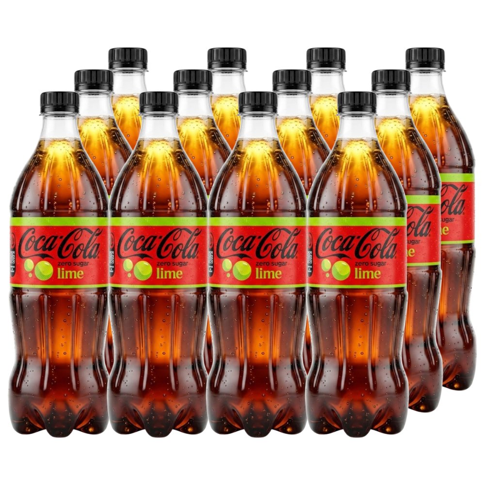 Coca-Cola Zero Napój Gazowany o smaku limonki 500ml x 12 sztuk - Inna ...