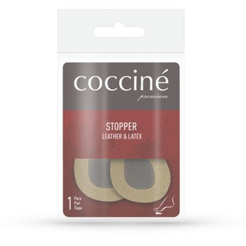 Cocciné Hamulec Stopy Stopper Latex&Leather Beż - Coccine