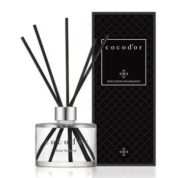 Cocodor, Dyfuzor zapachowy z patyczkami 200 ml Rose Perfume PDI30367 - Cocodor