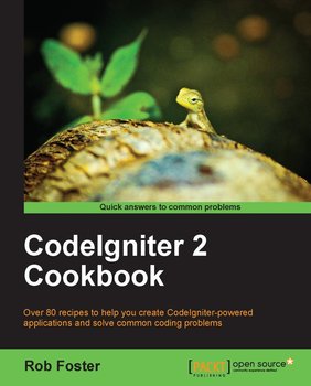 CodeIgniter 2 Cookbook - ebook epub - Foster Robert
